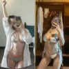 Micro Bikini màu ánh bạc 2 mảnh