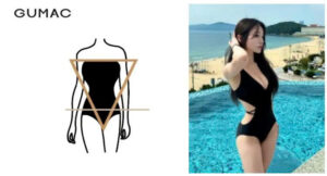 Đồ bơi 2 mảnh dáng tam giác ngược