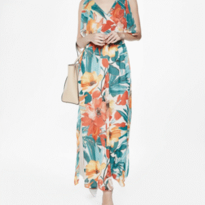 Đầm Maxi Họa Tiết Tropical